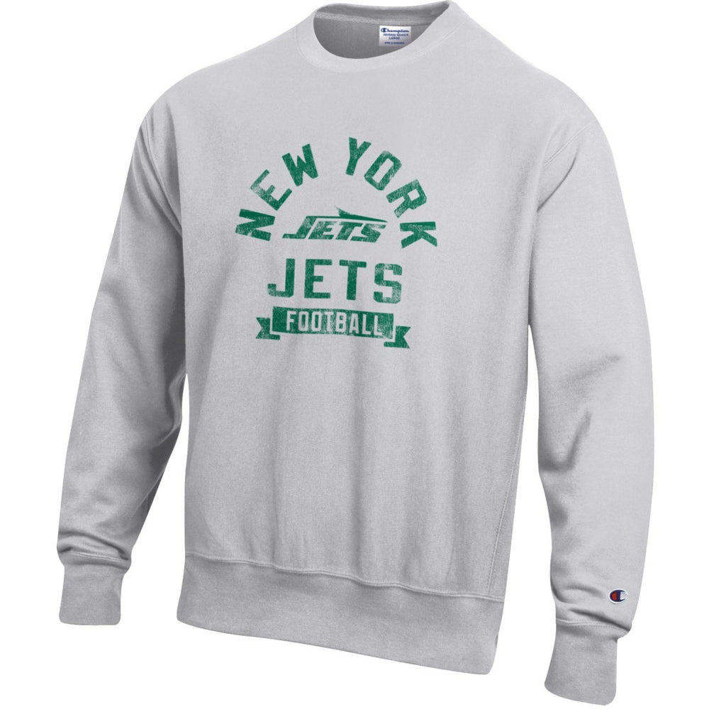 New York Jets Reverse Weave Fleece Pullover Sweatshirt | NFL Outlet