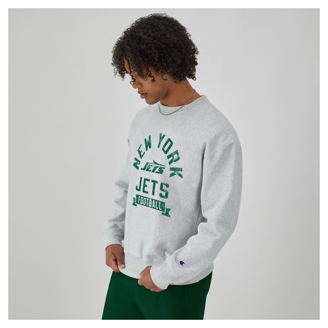 New York Jets Reverse Weave Fleece Pullover Sweatshirt | NFL Outlet