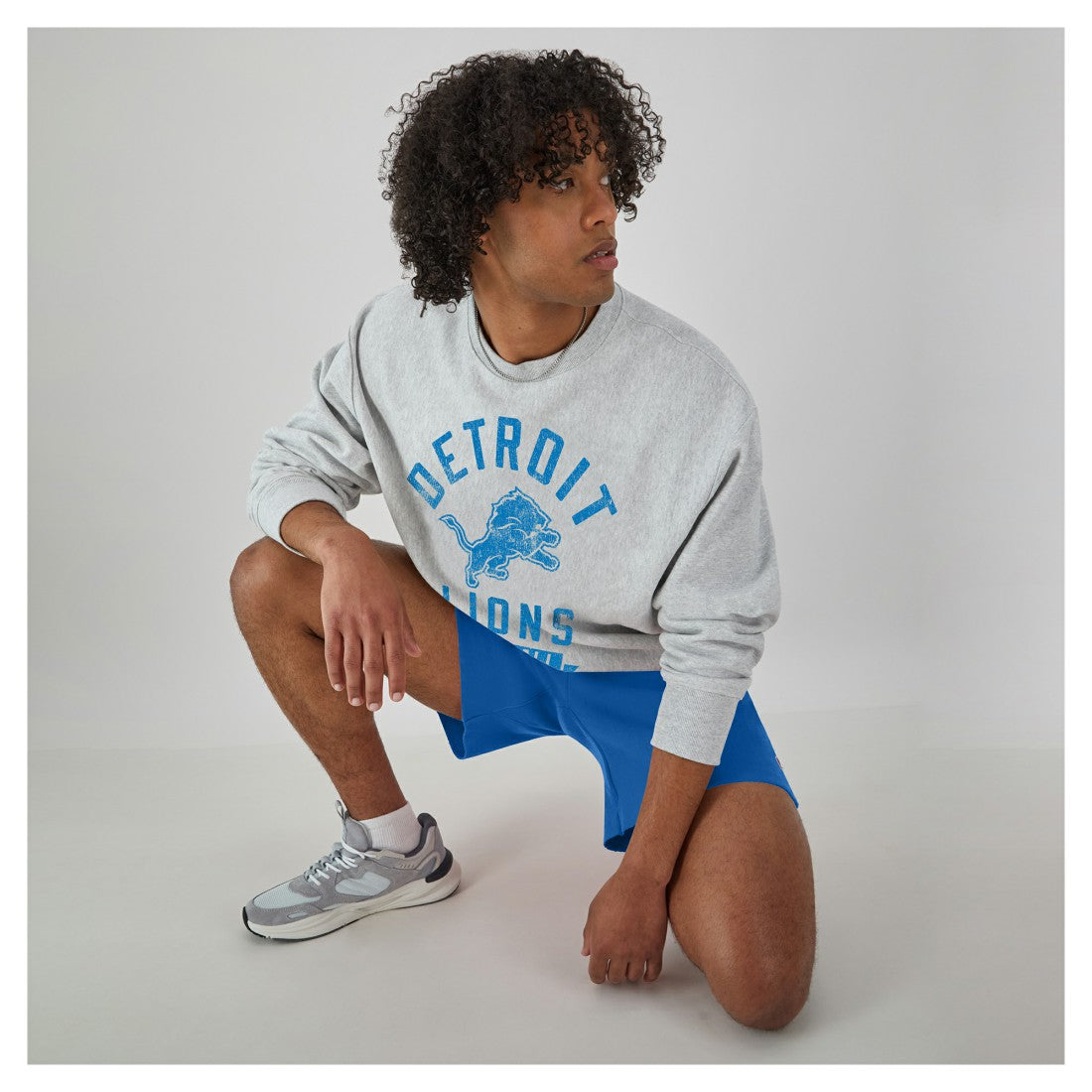 Detroit Lions Reverse Weave Fleece Pullover Sweatshirt | NFL On sale