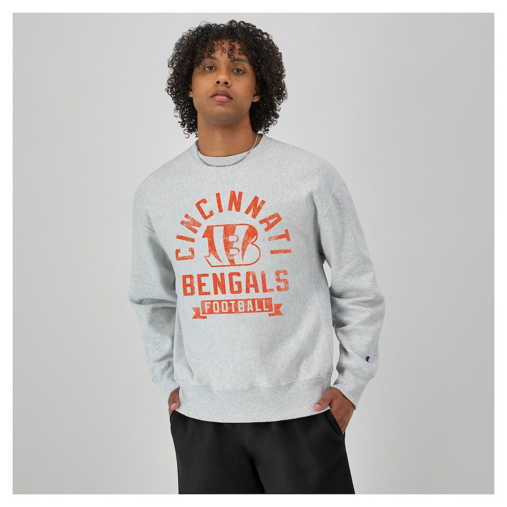 Cincinnati Bengals Reverse Weave Fleece Pullover Sweatshirt | NFL US