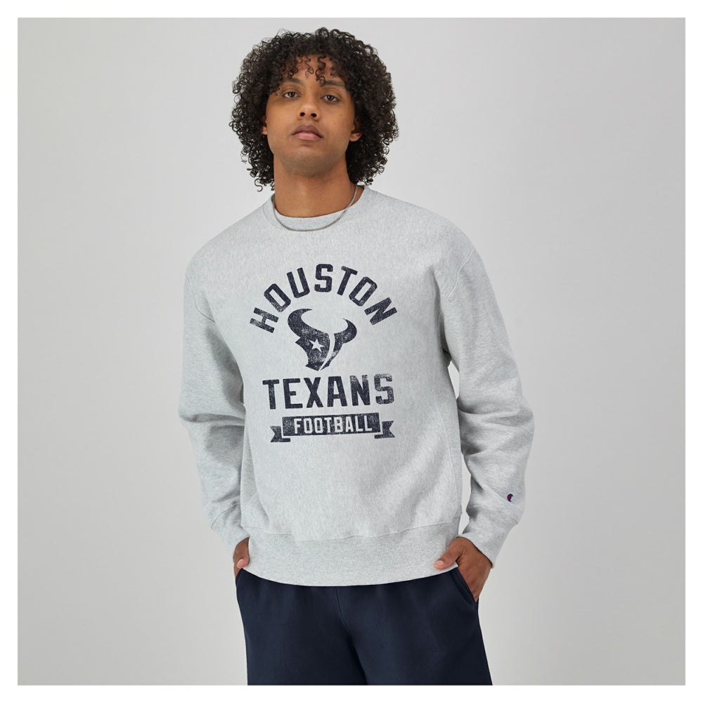 Houston Texans Reverse Weave Fleece Pullover Sweatshirt | NFL Near me