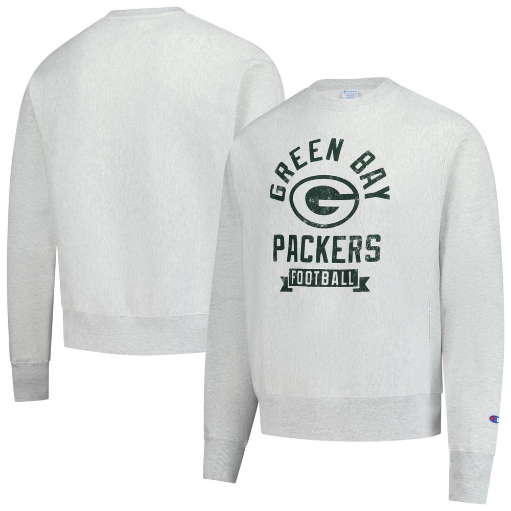 Green Bay Packers Reverse Weave Fleece Pullover Sweatshirt | NFL New