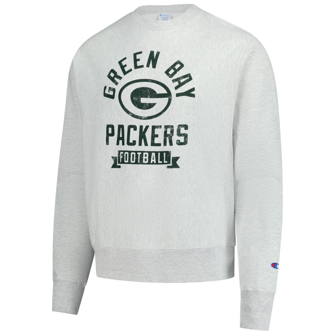 Green Bay Packers Reverse Weave Fleece Pullover Sweatshirt | NFL New