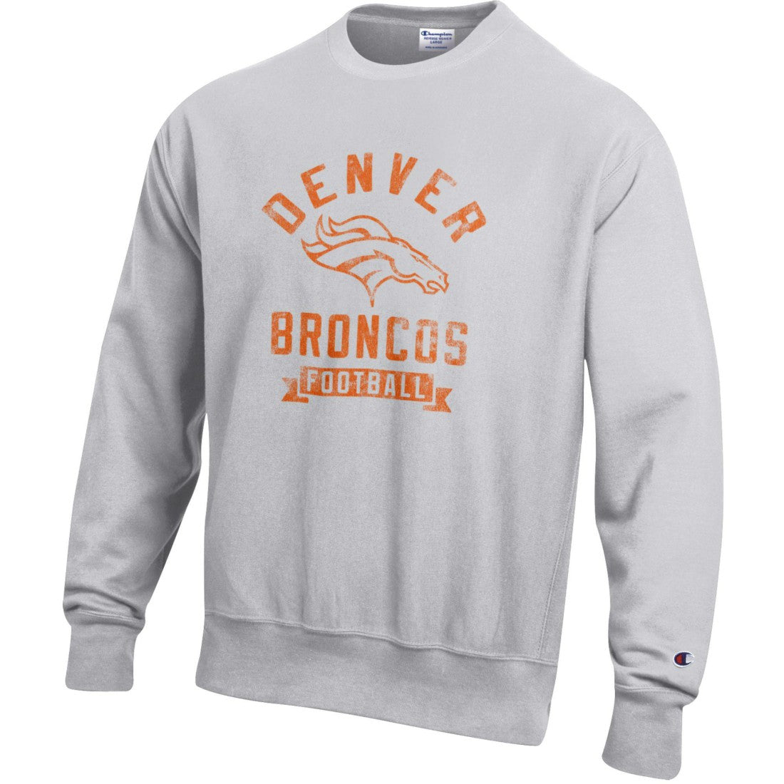 Denver Broncos Reverse Weave Fleece Pullover Sweatshirt | NFL On sale