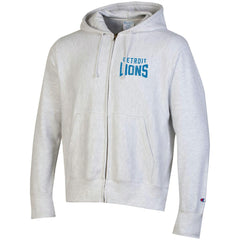Detroit Lions Reverse Weave Full-Zip Hoodie | NFL US