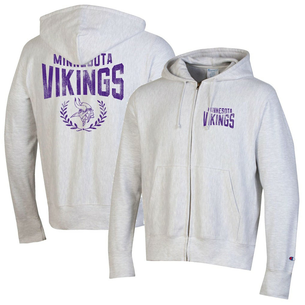 Minnesota Vikings Reverse Weave Full-Zip Hoodie | NFL On sale