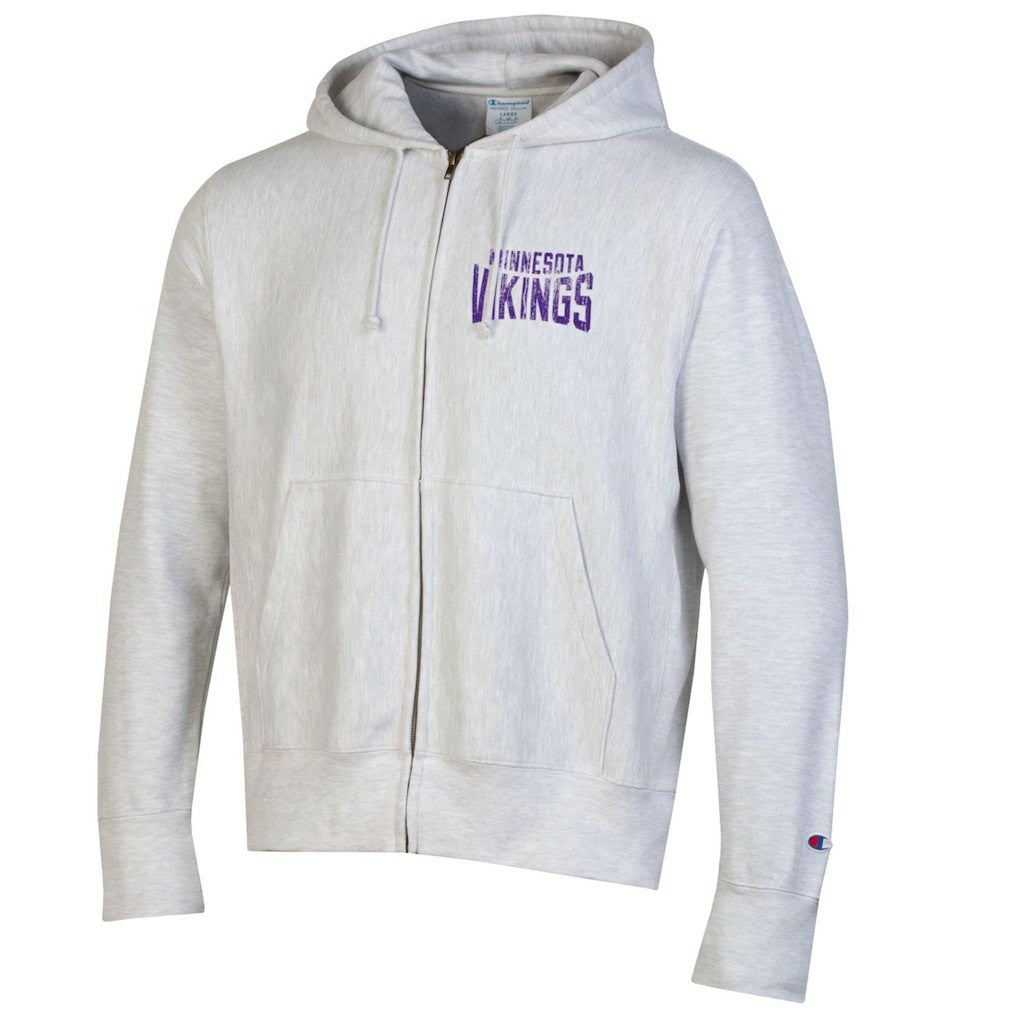 Minnesota Vikings Reverse Weave Full-Zip Hoodie | NFL On sale