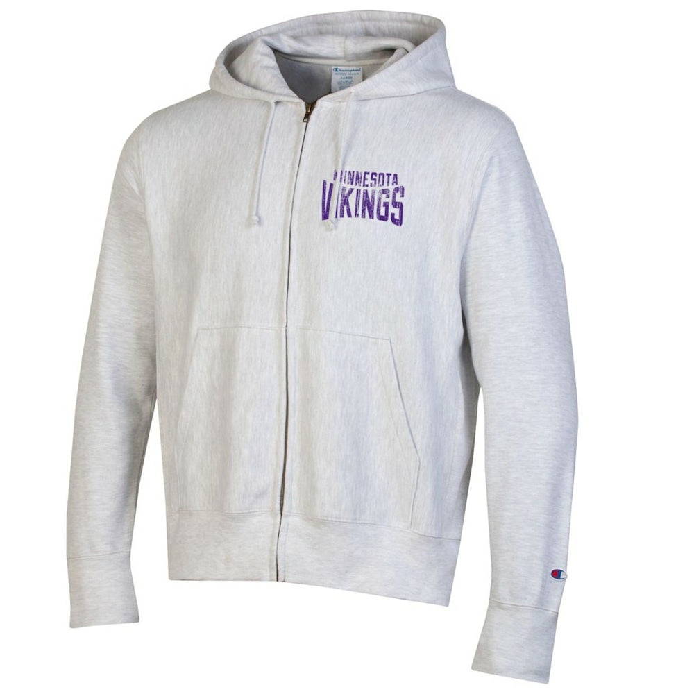 Minnesota Vikings Reverse Weave Full-Zip Hoodie | NFL On sale