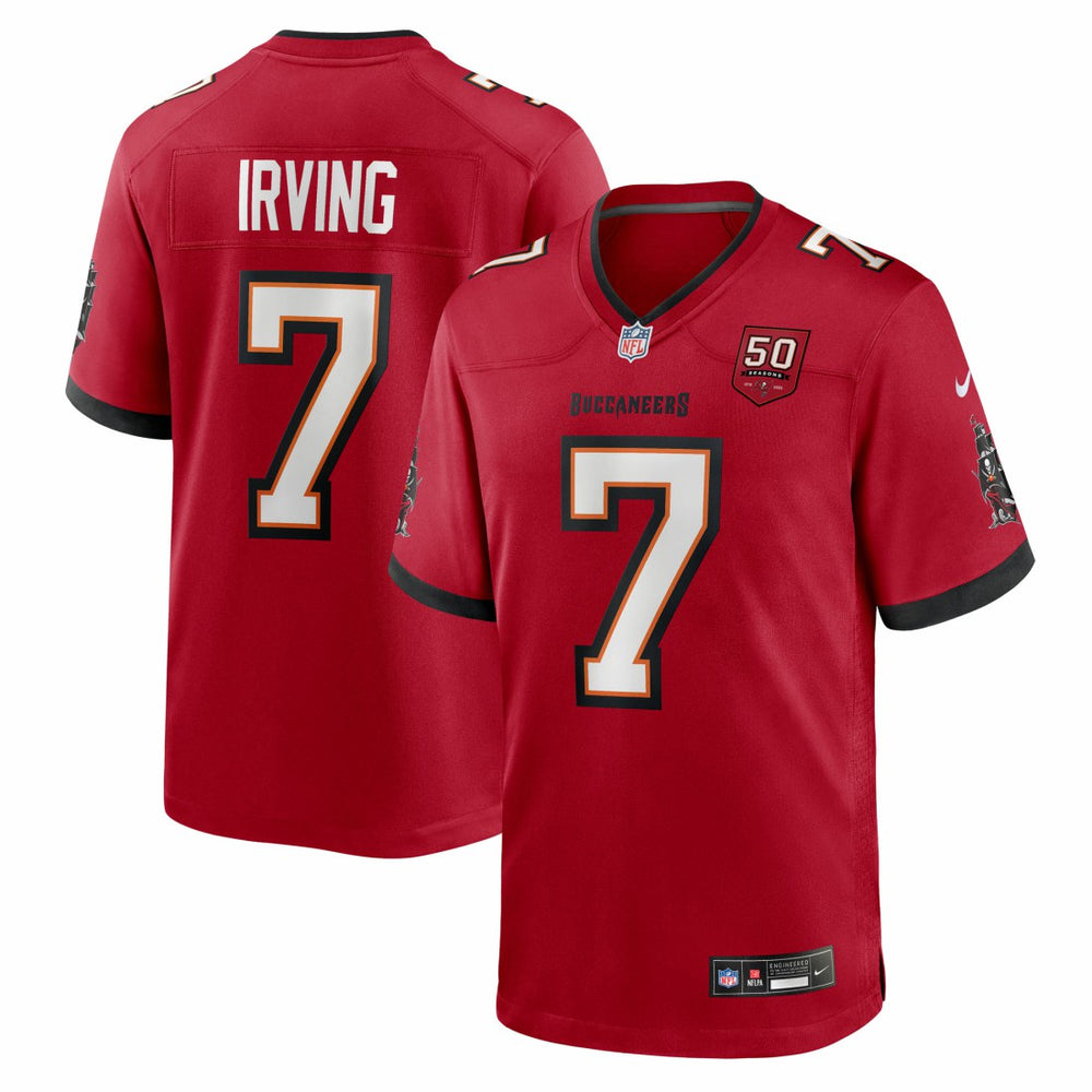 Tampa Bay Buccaneers Bucky Irving  50th Season Team Game Jersey | NFL Near me