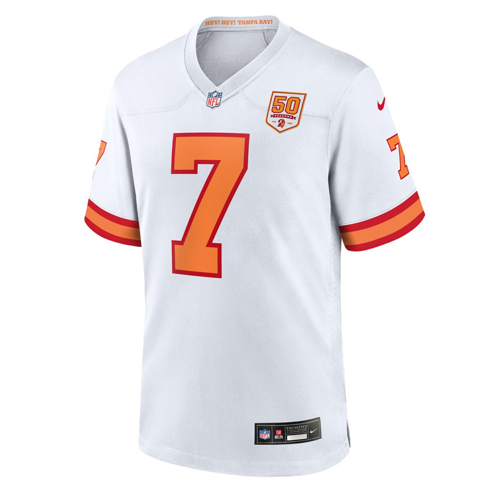 Tampa Bay Buccaneers Bucky Irving '76  50th Season Game Jersey | NFL Near me