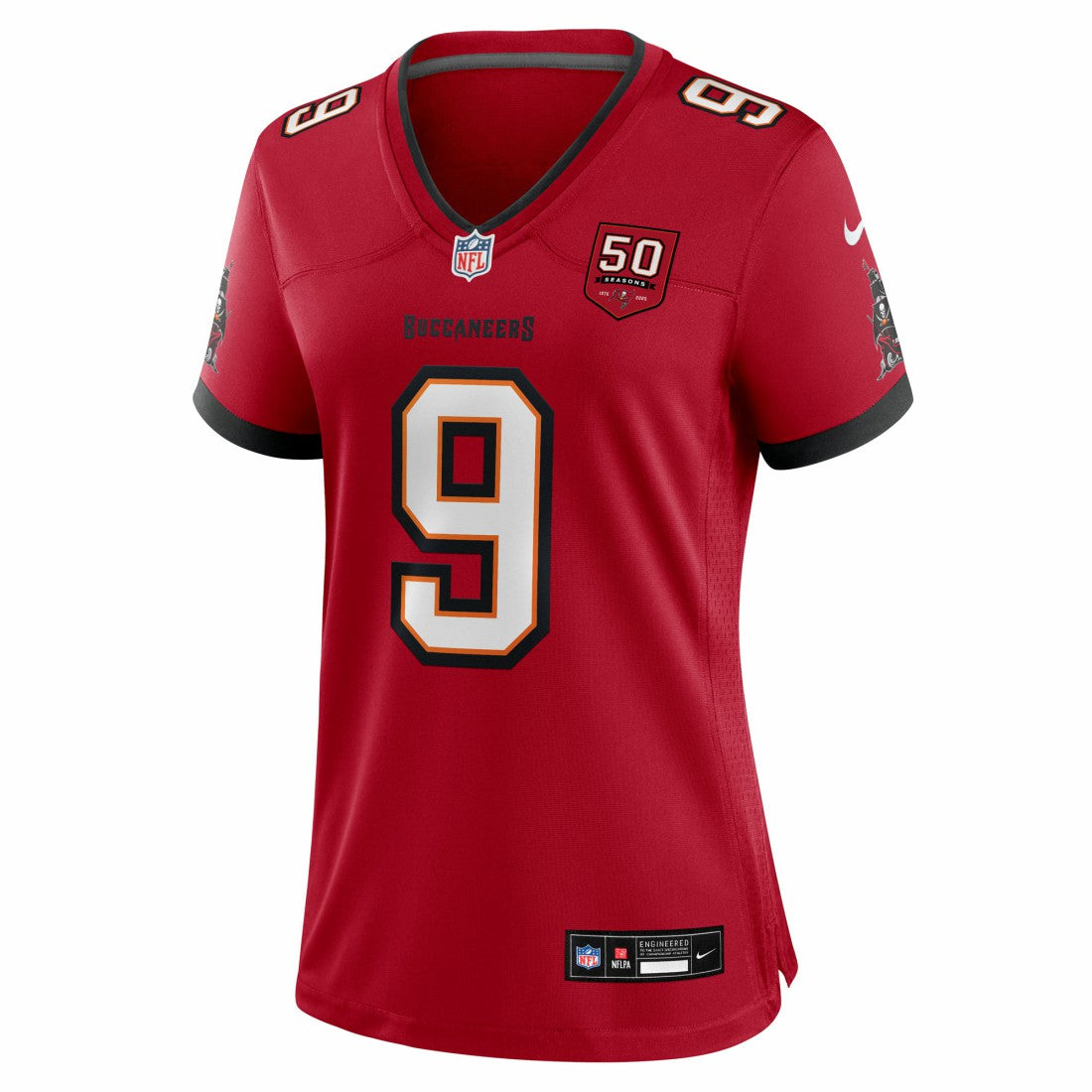 Tampa Bay Buccaneers Emeka Egbuka  Women's 50th Season Team Game Jersey | NFL Near me