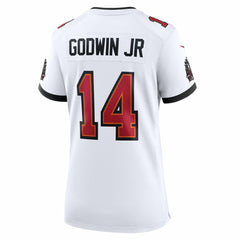 Tampa Bay Buccaneers Chris Godwin Jr.  Women's 50th Season White Game Jersey | NFL Online
