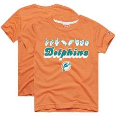 Miami Dolphins Homage Youth Love Sign x ASL 2.0 Tri-Blend T-Shirt | NFL Outlet