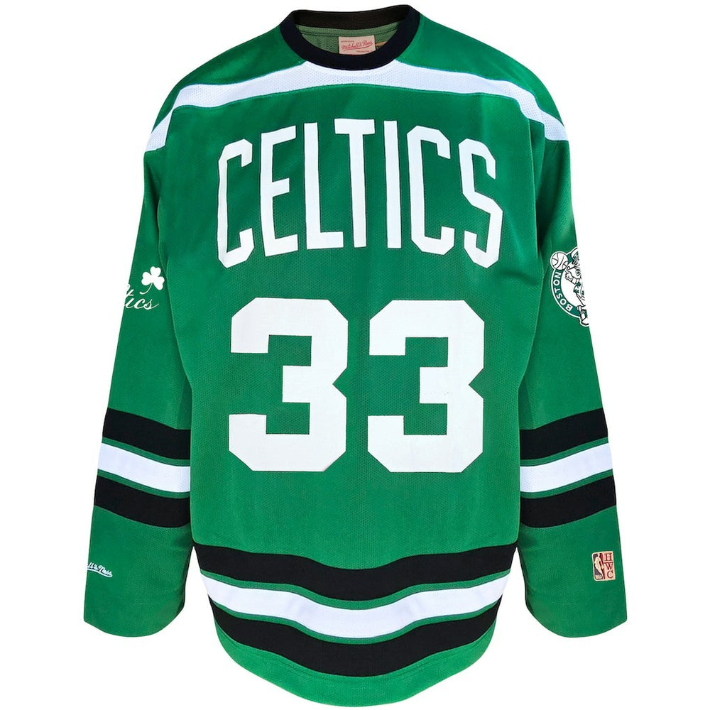 Kelly Green Larry Bird Boston Celtics Big & Tall NBA Hockey Jersey | NBA