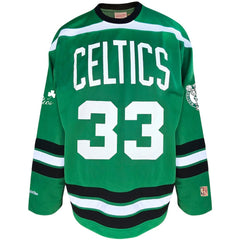 Kelly Green Larry Bird Boston Celtics Big & Tall NBA Hockey Jersey | NBA