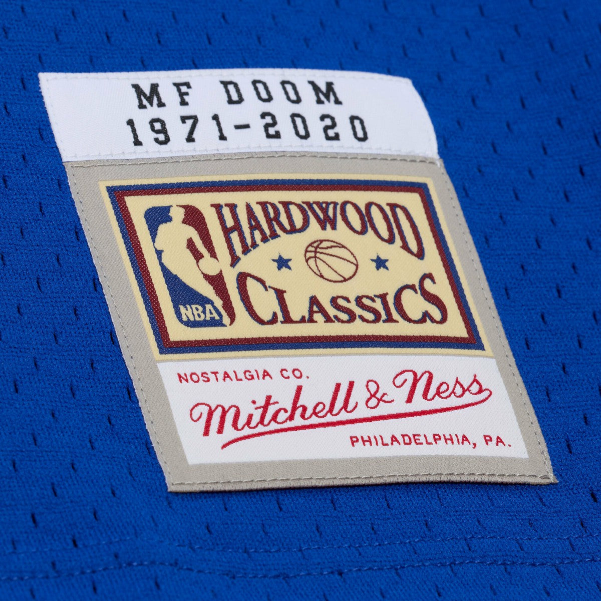 Blue MF DOOM x NY Knicks x A New York Story Fashion Jersey | NBA