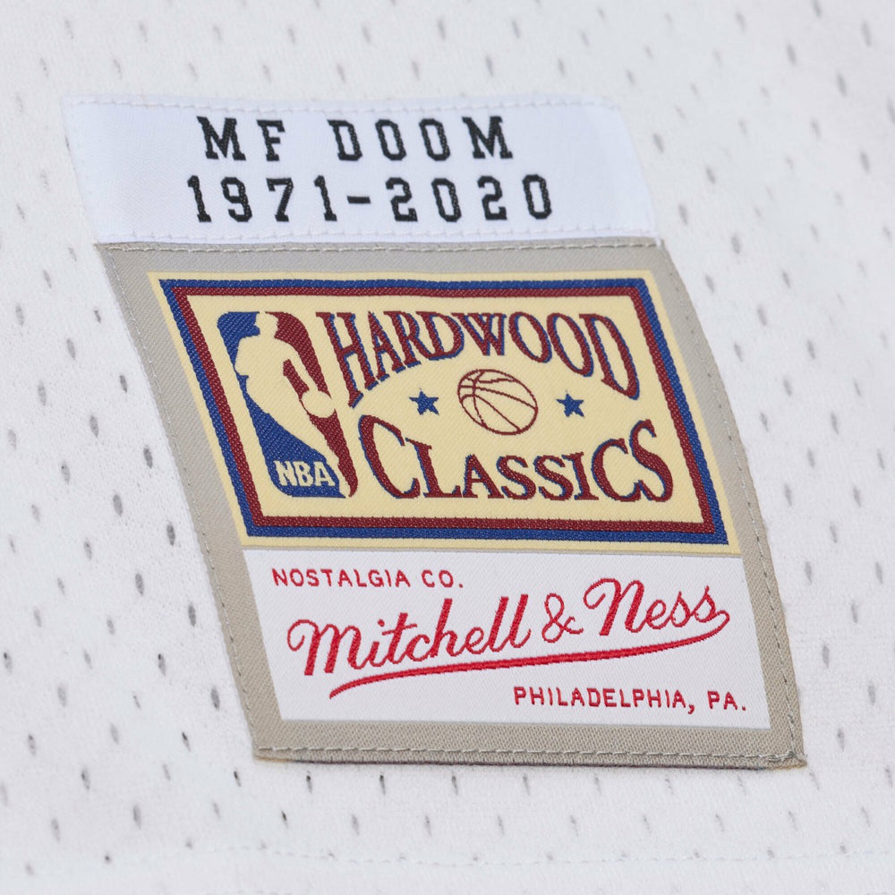 White MF DOOM x NY Knicks x A New York Story Fashion Jersey | NBA