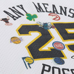 White  x NBA x AMP Mesh Tank Top | NBA