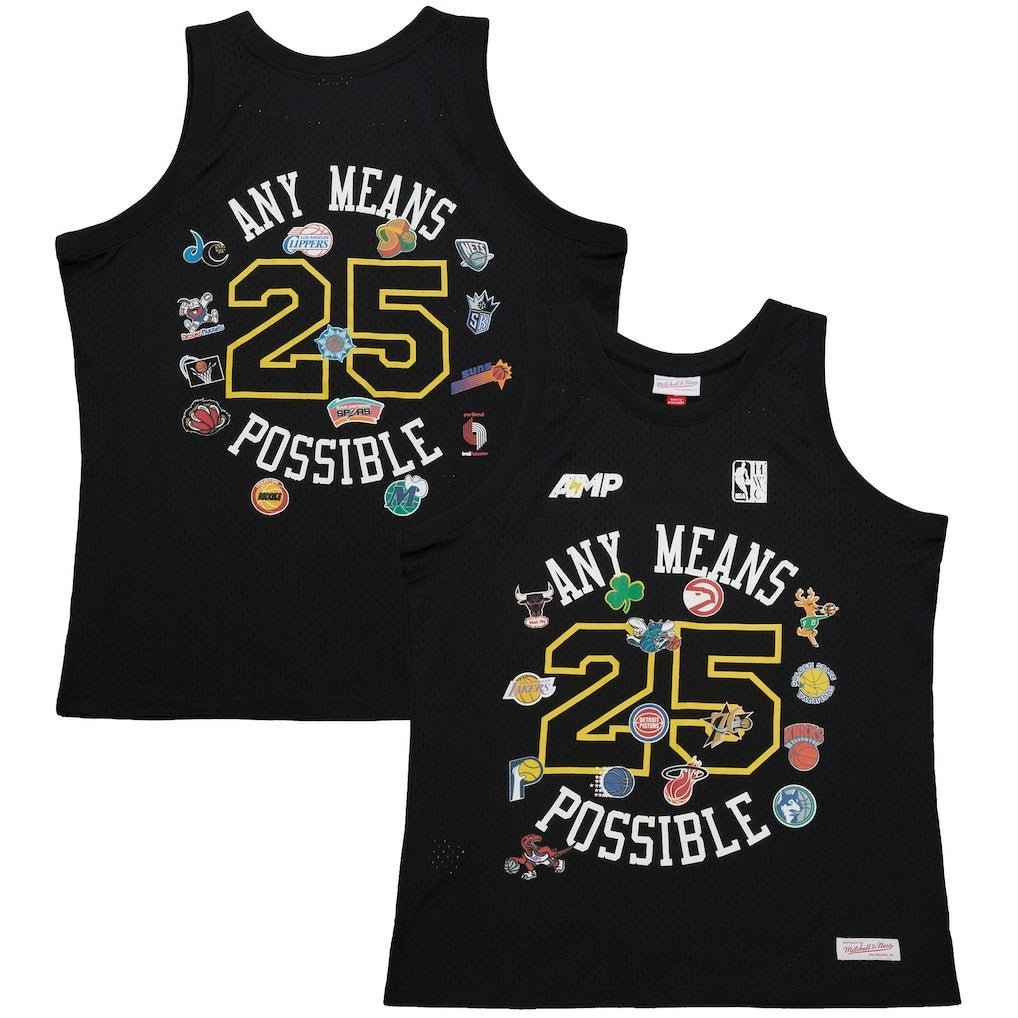 Black  x NBA x AMP Mesh Tank Top | NBA