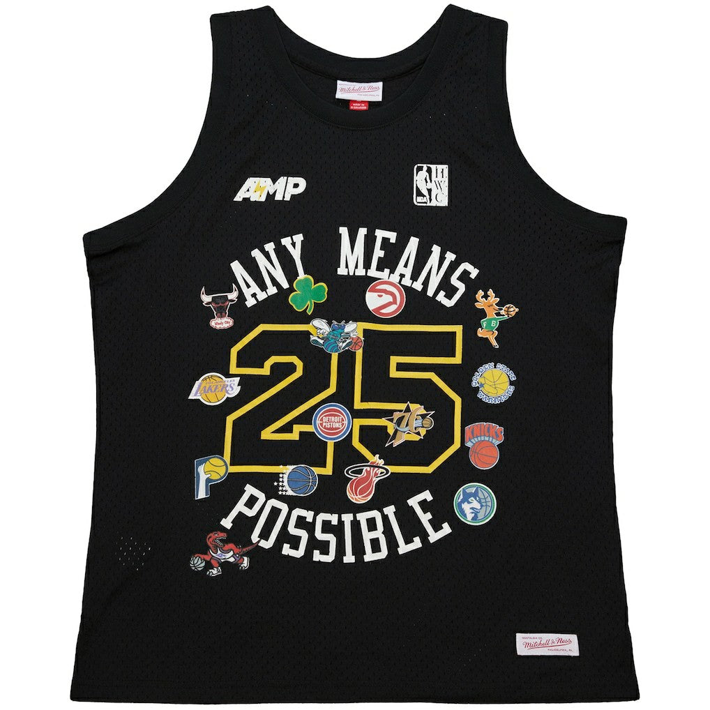 Black  x NBA x AMP Mesh Tank Top | NBA