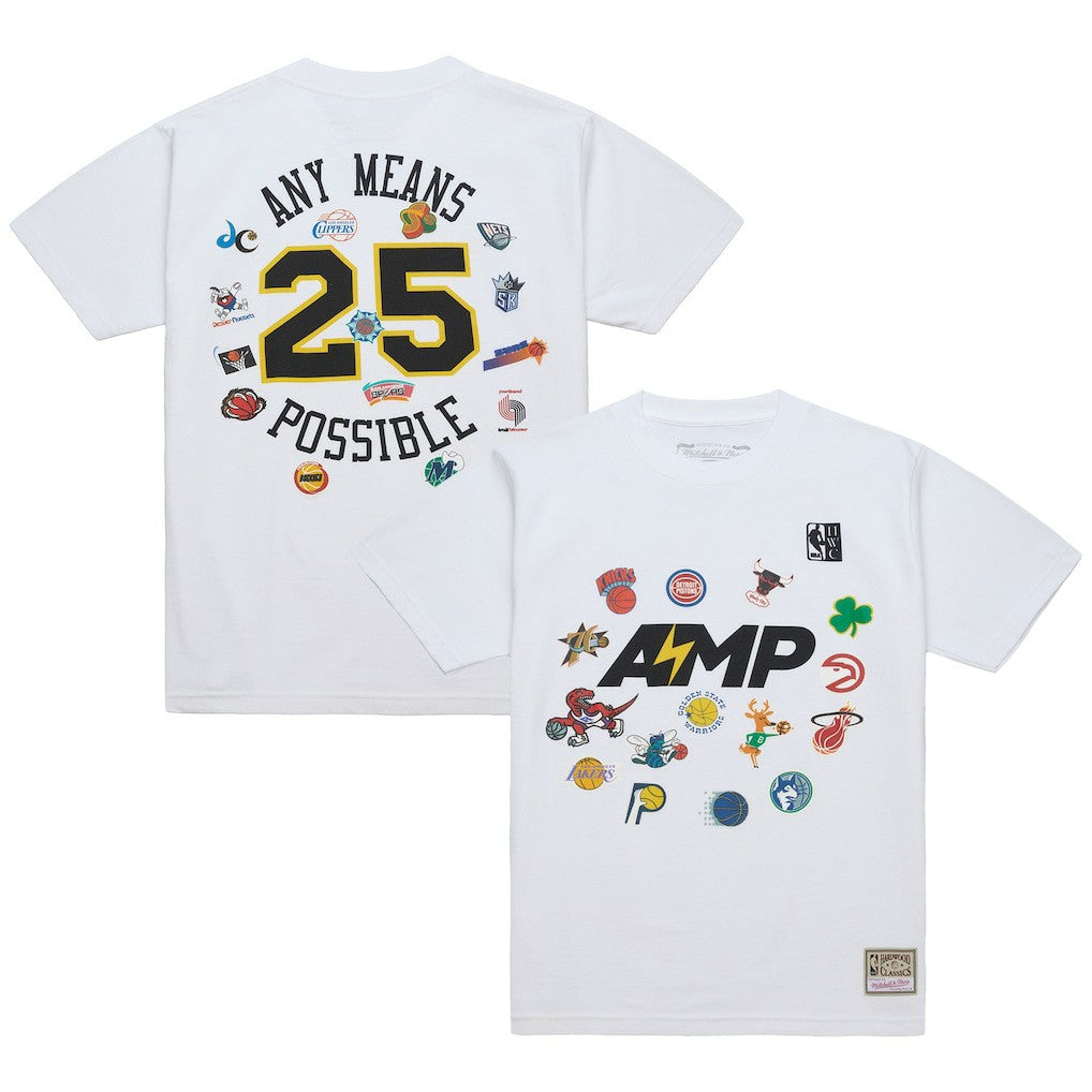 White  x NBA x AMP T-Shirt | NBA