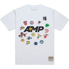 White  x NBA x AMP T-Shirt | NBA