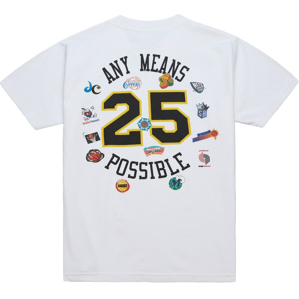 White  x NBA x AMP T-Shirt | NBA