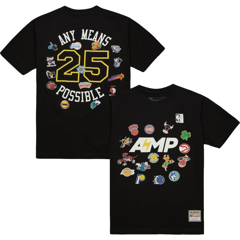 Black  x NBA x AMP T-Shirt | NBA