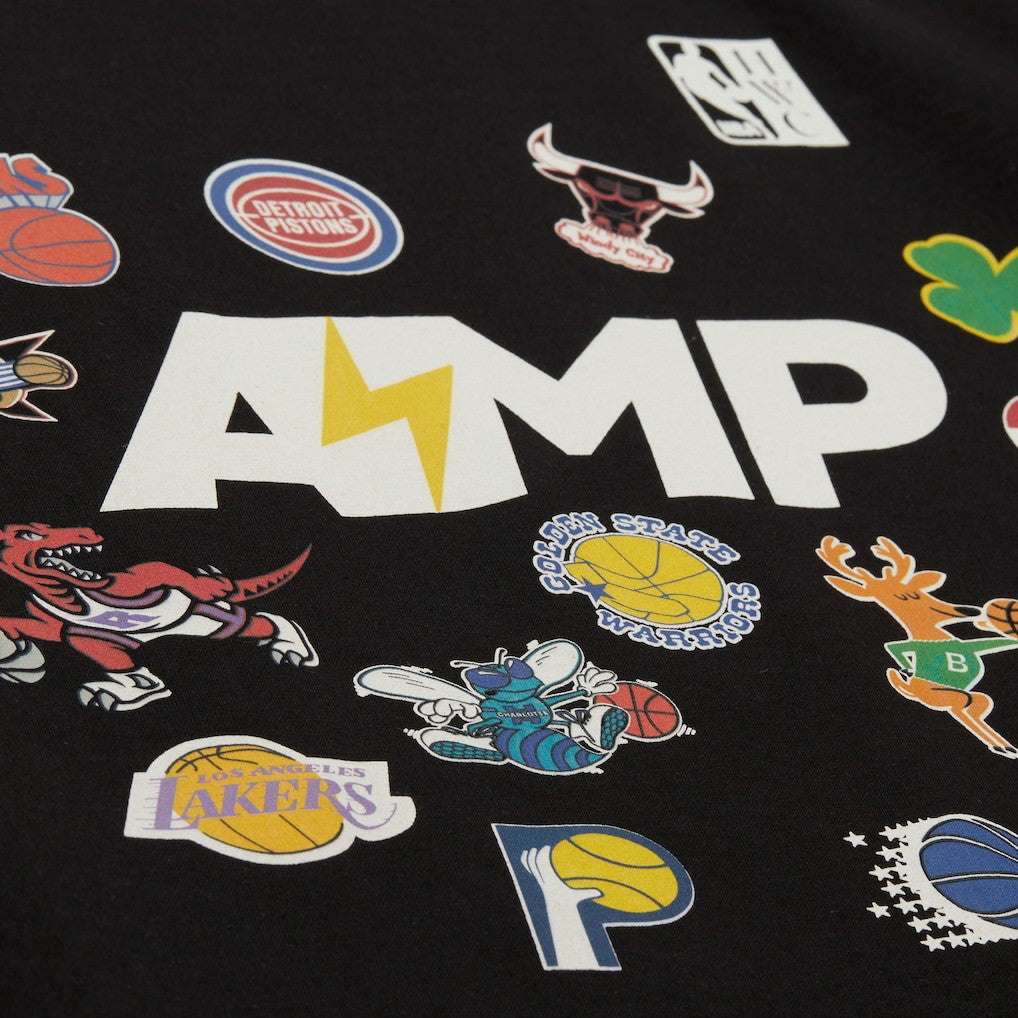 Black  x NBA x AMP T-Shirt | NBA