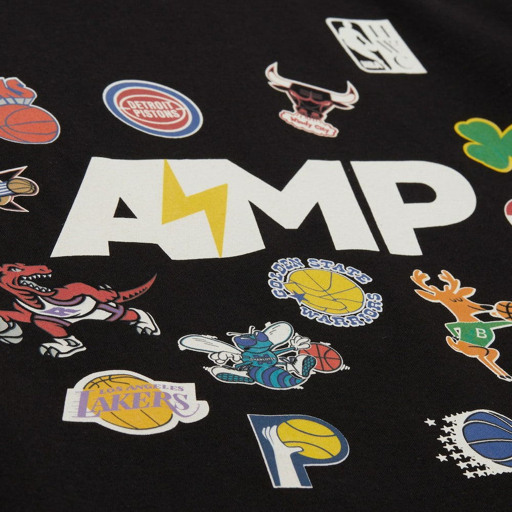 Black  x NBA x AMP T-Shirt | NBA