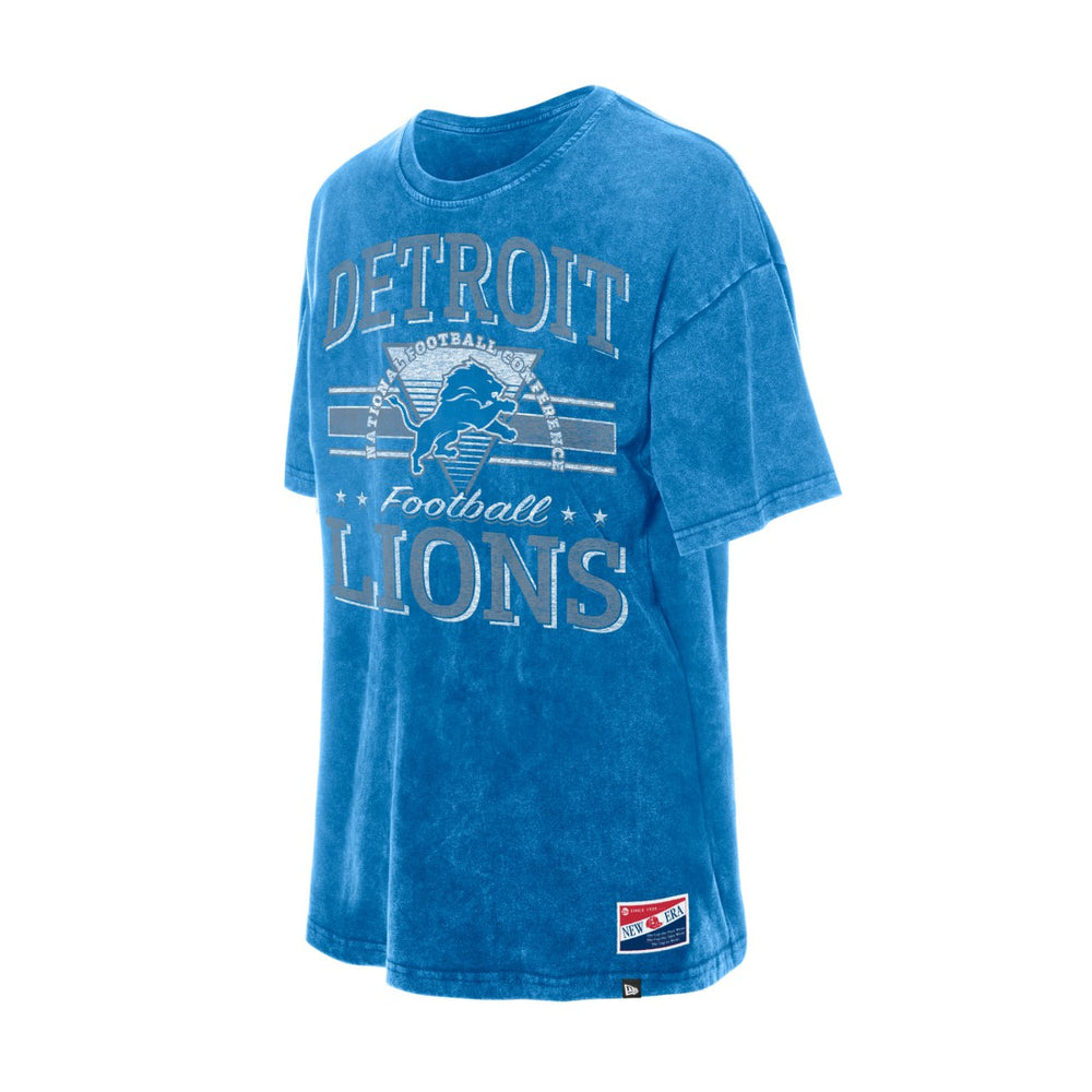 Detroit Lions Women's Throwback Oversized T-Shirt | NFL Outlet