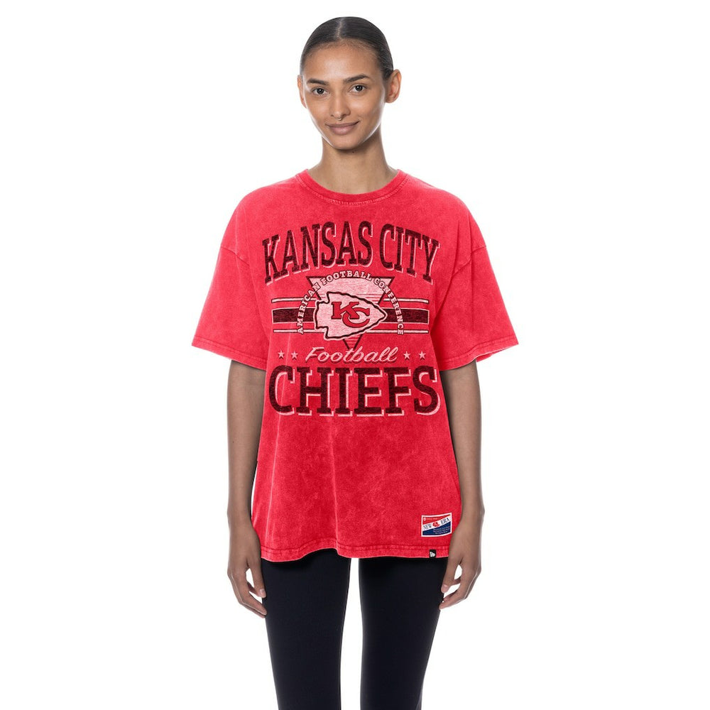 Kansas City Chiefs Women's Throwback Oversized T-Shirt | NFL New