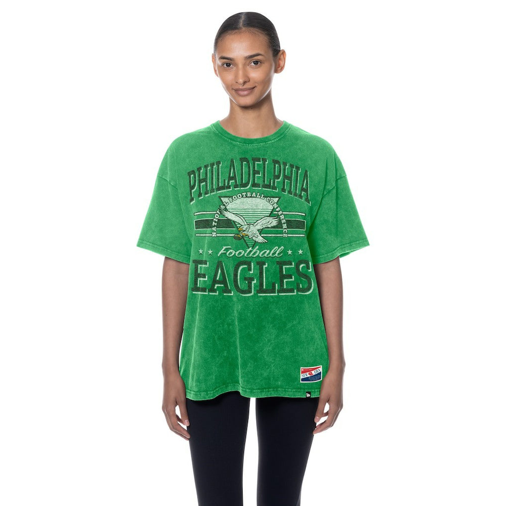 Philadelphia Eagles Women's Throwback Oversized T-Shirt | NFL Online