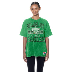 Philadelphia Eagles Women's Throwback Oversized T-Shirt | NFL Online