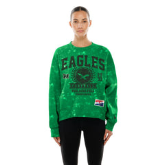 Philadelphia Eagles Women's Throwback Oversized Boxy Sweatshirt | NFL Outlet