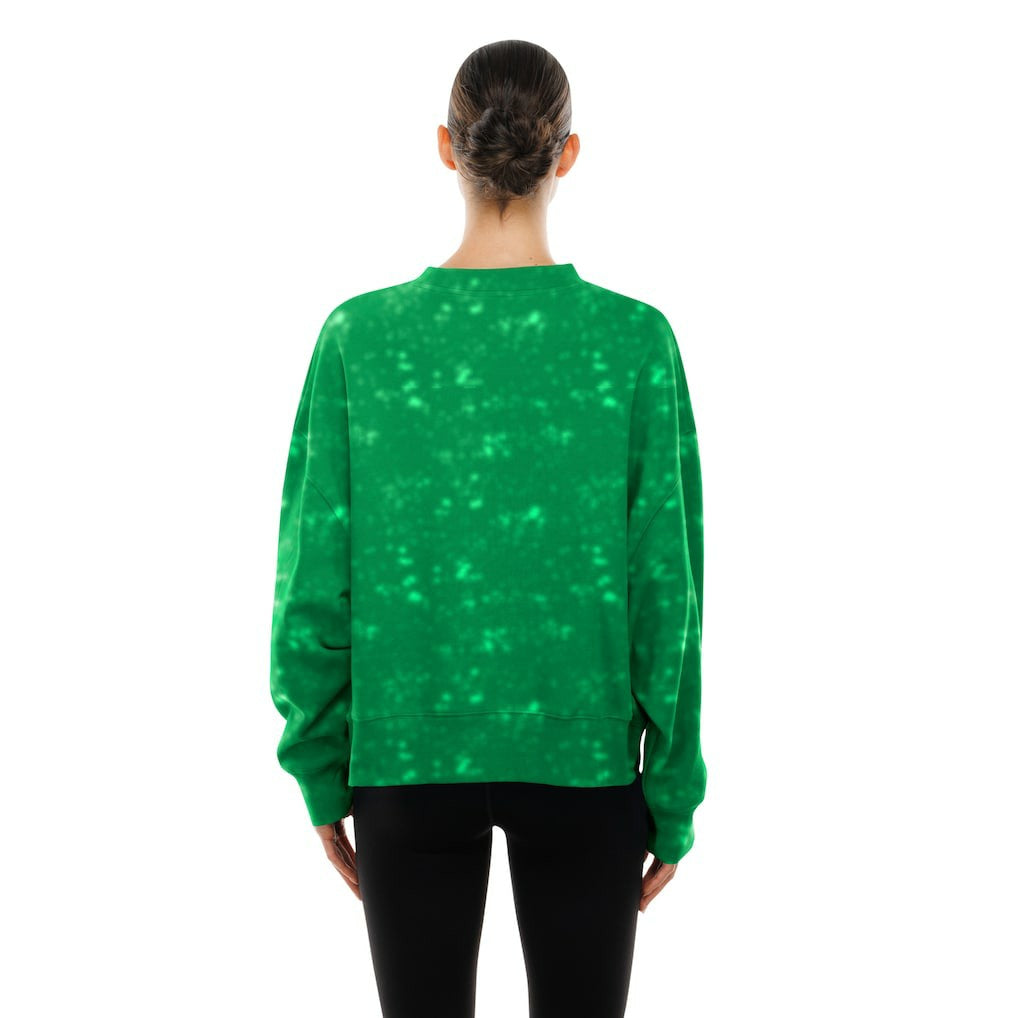 Philadelphia Eagles Women's Throwback Oversized Boxy Sweatshirt | NFL Outlet