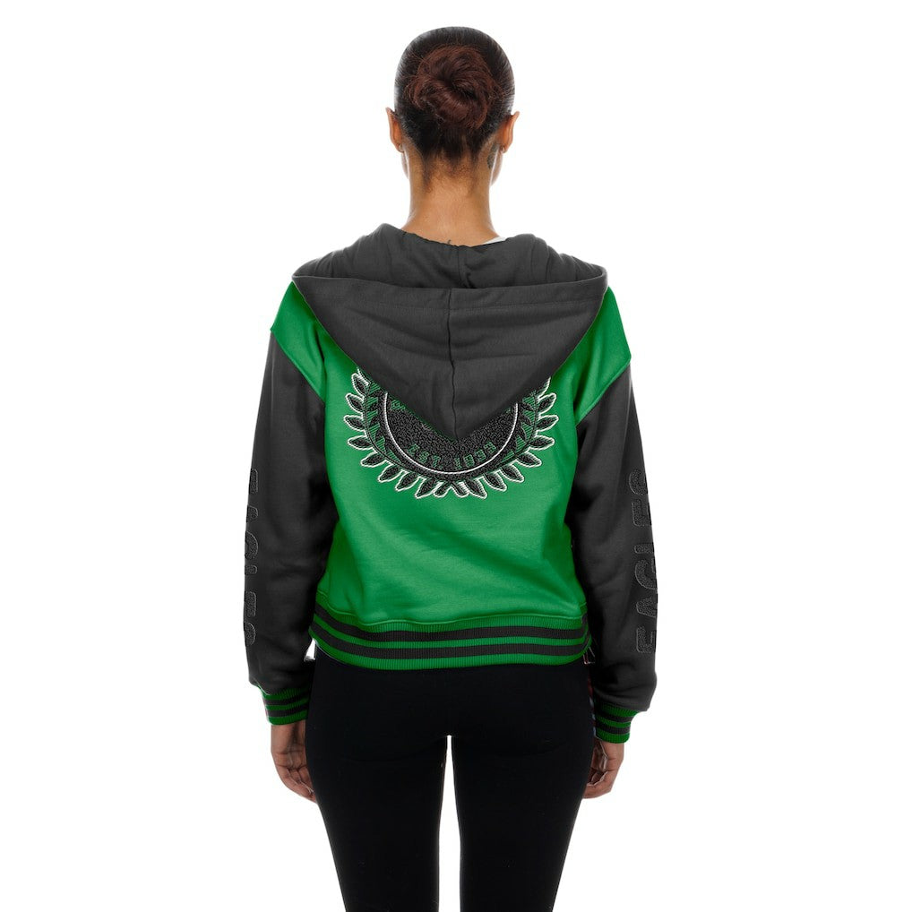 Philadelphia Eagles Women's Throwback Full-Snap Hooded Jacket | NFL Online