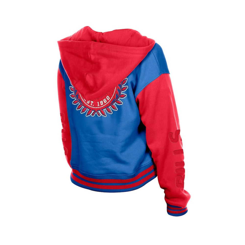 Buffalo Bills Women's Throwback Full-Snap Hooded Jacket | NFL Discount