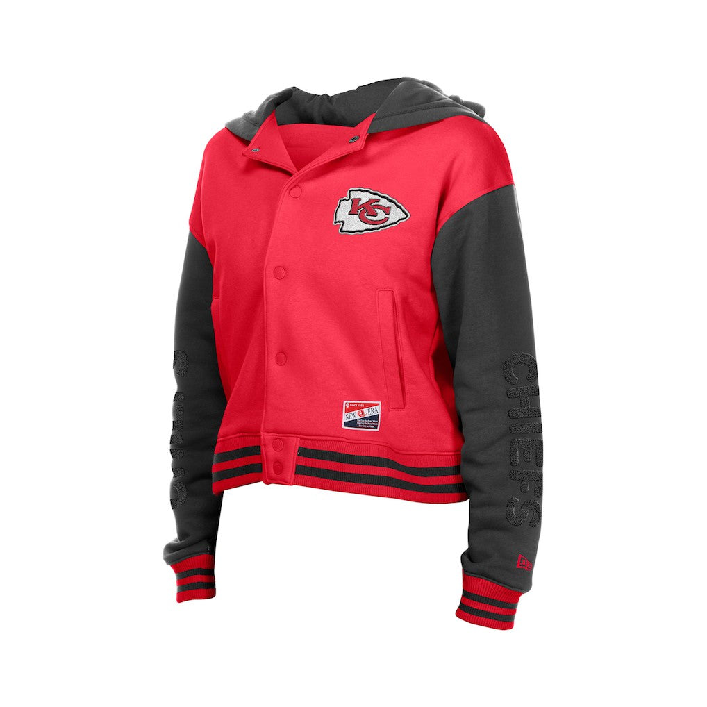 Kansas City Chiefs Women's Throwback Full-Snap Hooded Jacket | NFL US