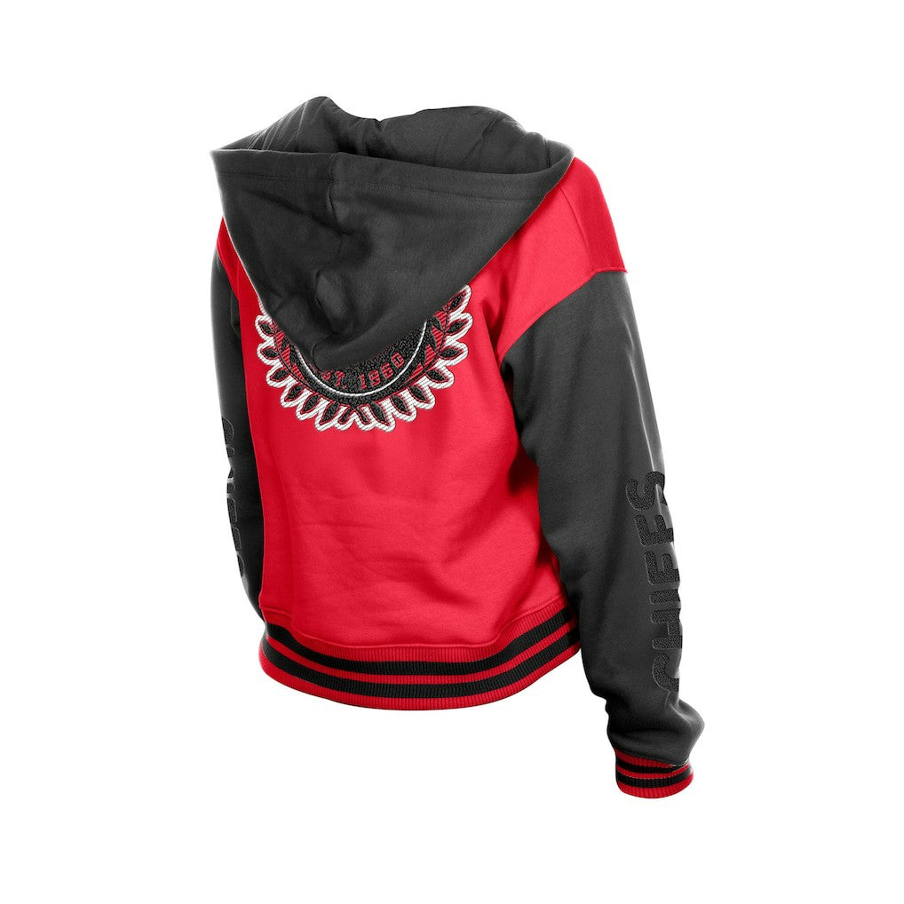Kansas City Chiefs Women's Throwback Full-Snap Hooded Jacket | NFL US
