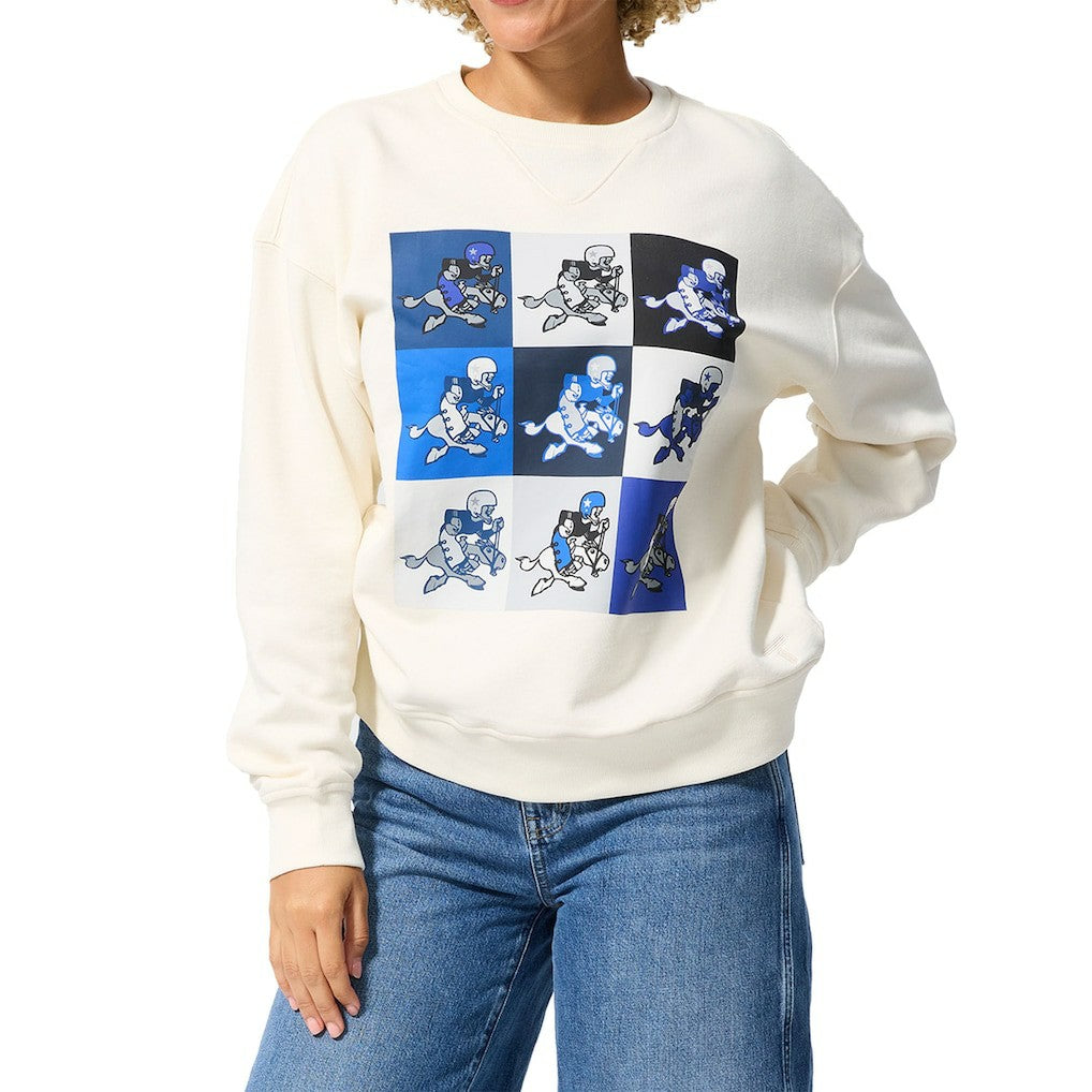 Dallas Cowboys Terez Unisex Technicolor Crewneck Sweatshirt | NFL Hot