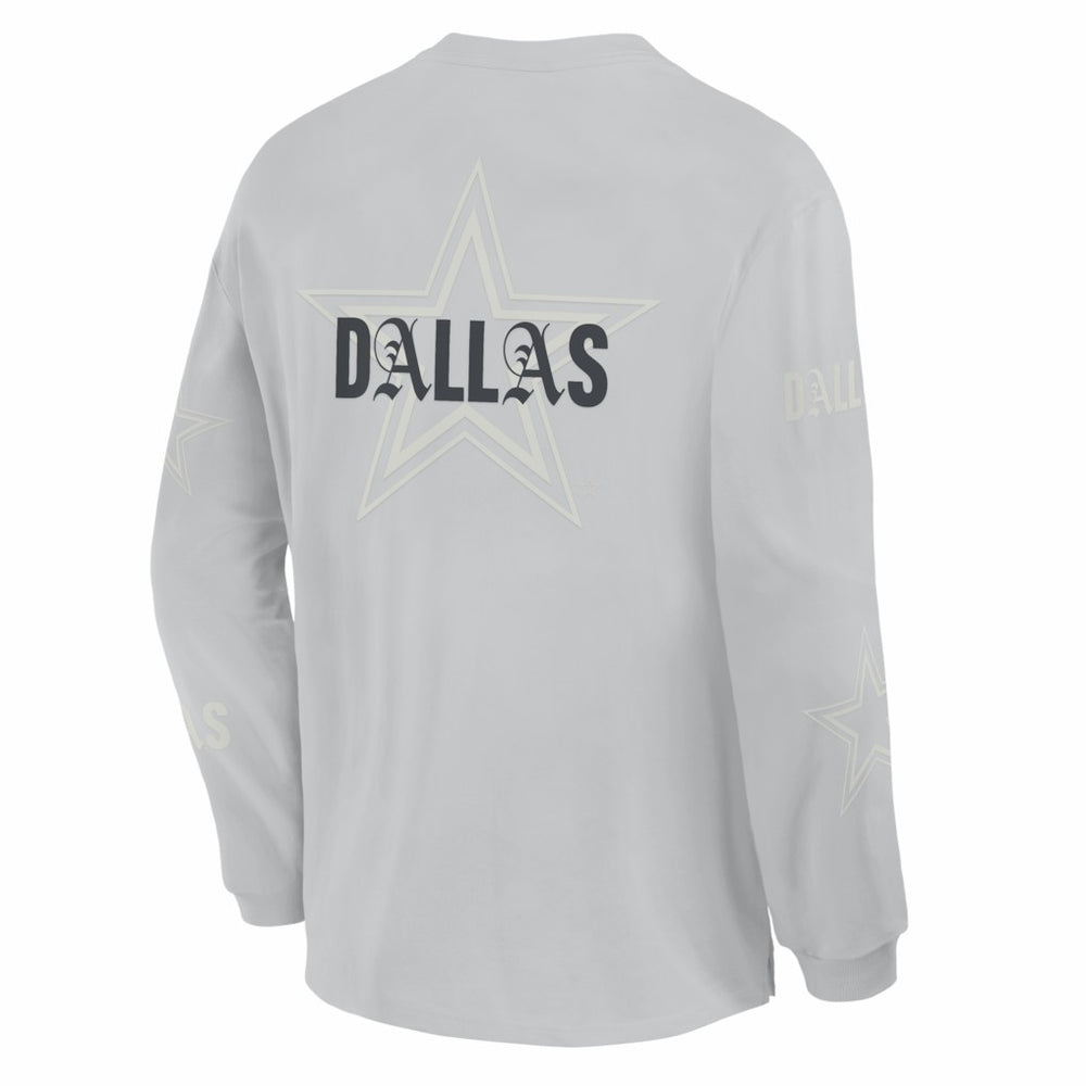 Dallas Cowboys Oversized Type Play Long Sleeve T-Shirt | NFL Online