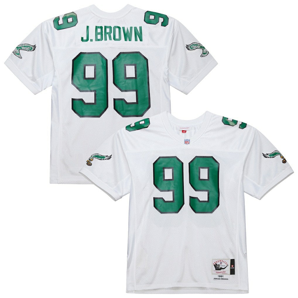 Philadelphia Eagles Jerome Brown  1991 Authentic Throwback Retired Player Jersey | NFL New
