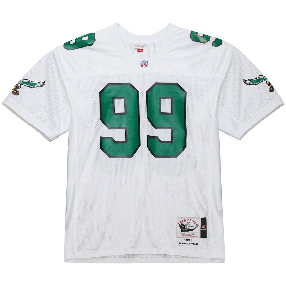 Philadelphia Eagles Jerome Brown  1991 Authentic Throwback Retired Player Jersey | NFL New