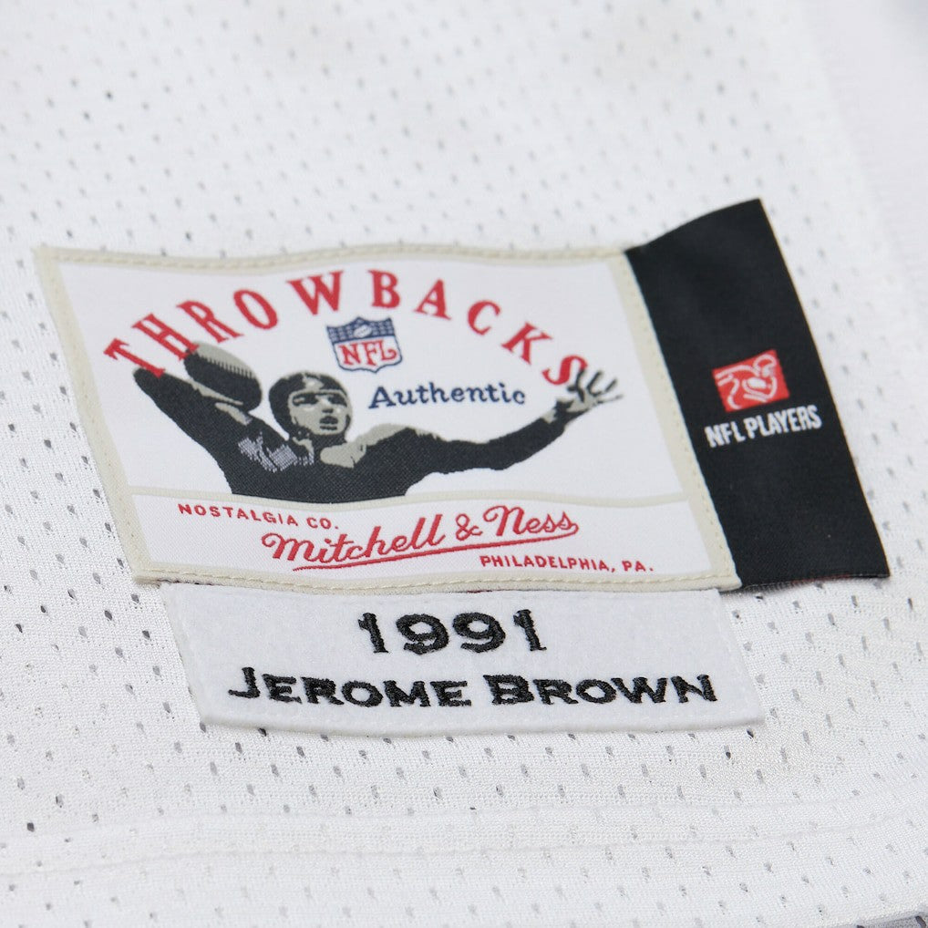 Philadelphia Eagles Jerome Brown  1991 Authentic Throwback Retired Player Jersey | NFL New