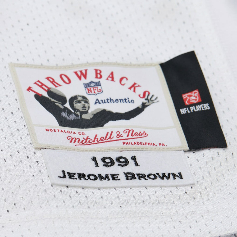 Philadelphia Eagles Jerome Brown  1991 Authentic Throwback Retired Player Jersey | NFL New