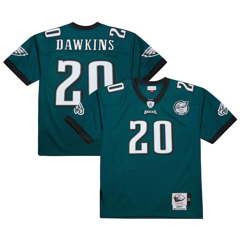 Philadelphia Eagles Brian Dawkins  2007 Authentic Throwback Retired Player Jersey | NFL Hot
