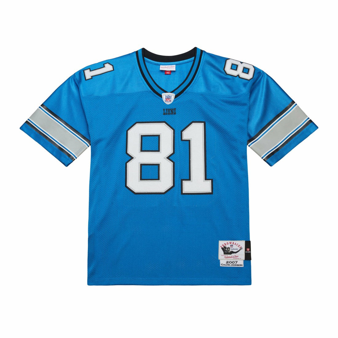 Detroit Lions Calvin Johnson  2007 Authentic Throwback Retired Player Jersey | NFL On sale