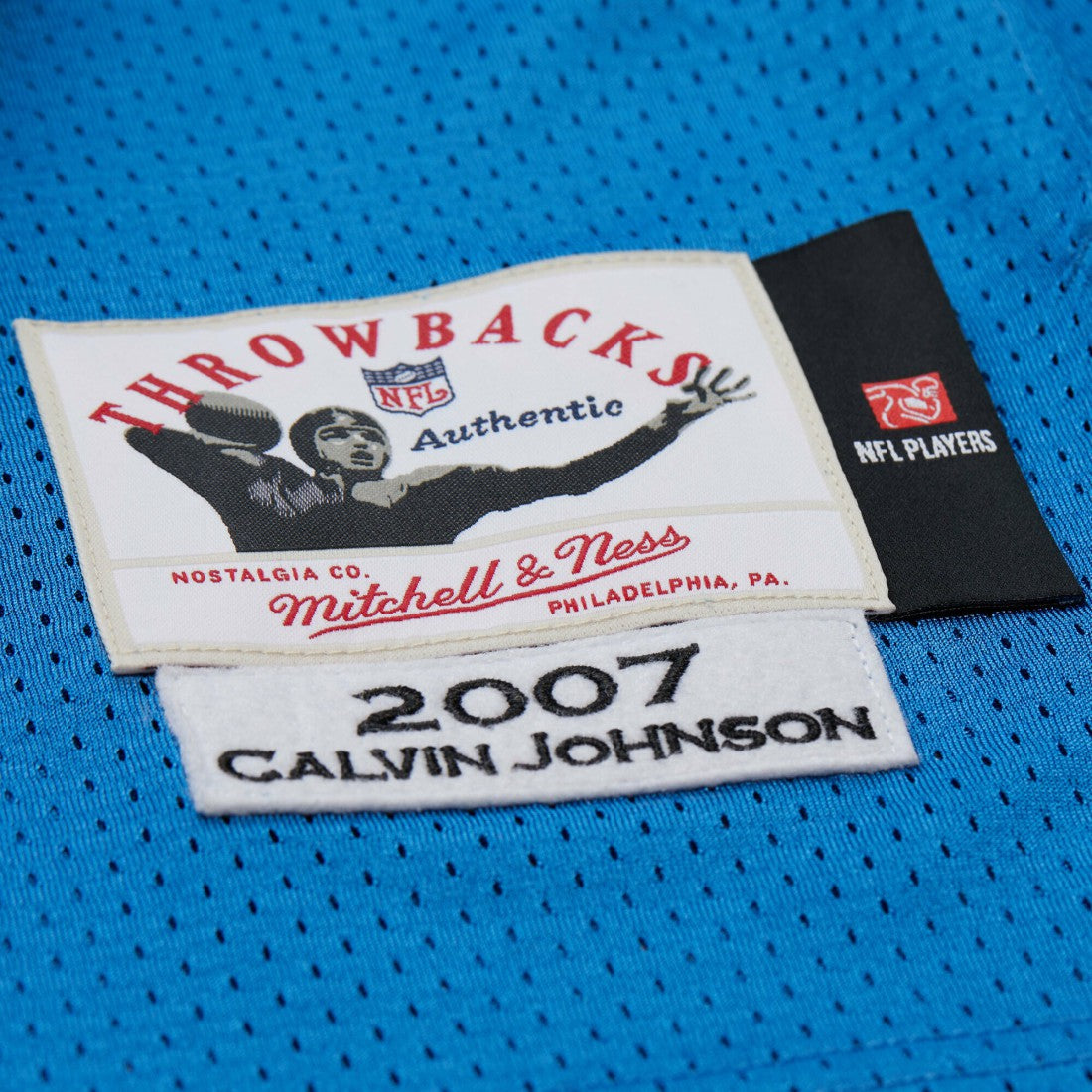 Detroit Lions Calvin Johnson  2007 Authentic Throwback Retired Player Jersey | NFL On sale