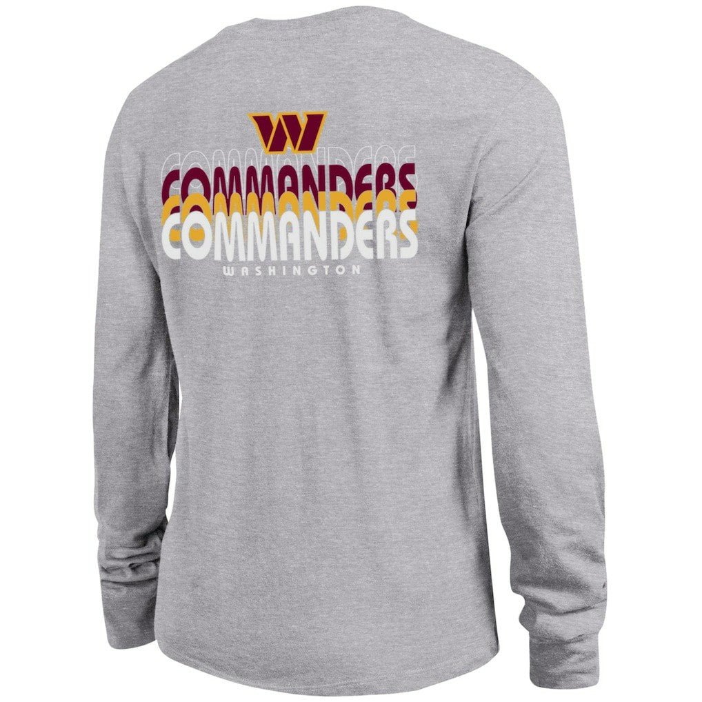 Washington Commanders Women's Core Long-Sleeve T-Shirt | NFL Discount